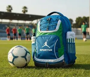 mochila futebol