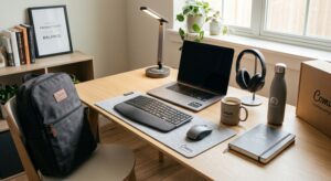 Kit home office personalizado 