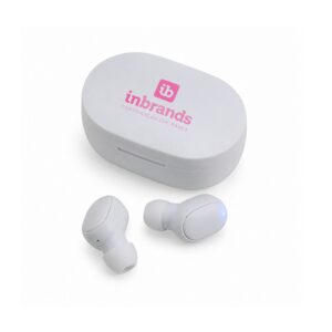 Fone de Ouvido Bluetooth Touch com Case Carregador Personalizado