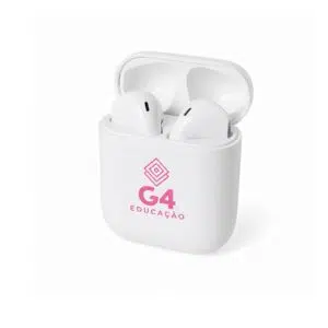 Fone de Ouvido Bluetooth Touch com Case Carregador Brinde