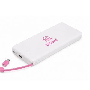 Power Bank 10.000mAh com Indicador LED