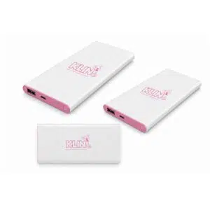 Bateria portátil slim em alumínio 100% reciclado (4.000 mAh)