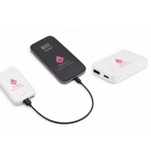 Bateria portátil em ABS 100% reciclado (4.000 mAh)