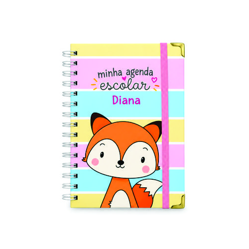 Agenda Escolar Creche Personalizada