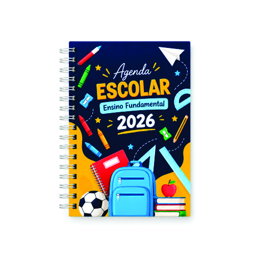 Agenda Escolar Ensino Fundamental Personalizada