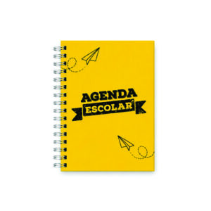 Agenda Escolar Espiral Personalizada