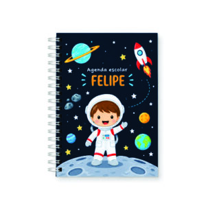 Agenda Escolar Menino Personalizada