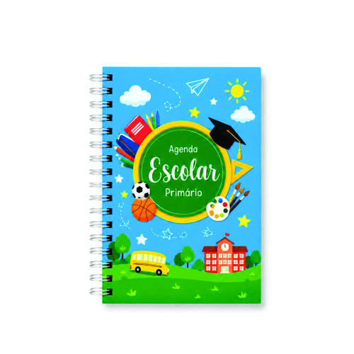 Agenda Escolar Primário Personalizada
