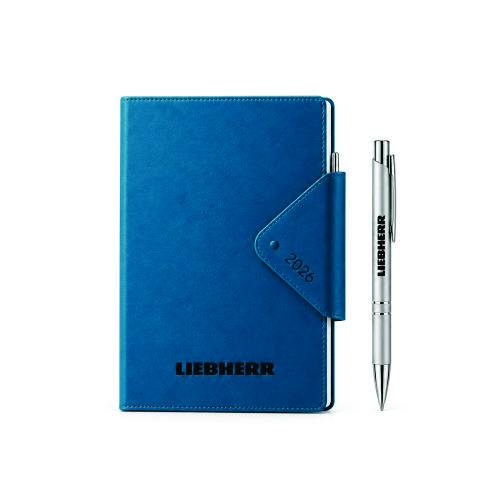 Agenda Executiva com Caneta Personalizada