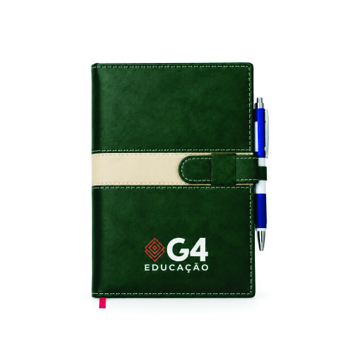 Agenda Executiva com Fecho Personalizada