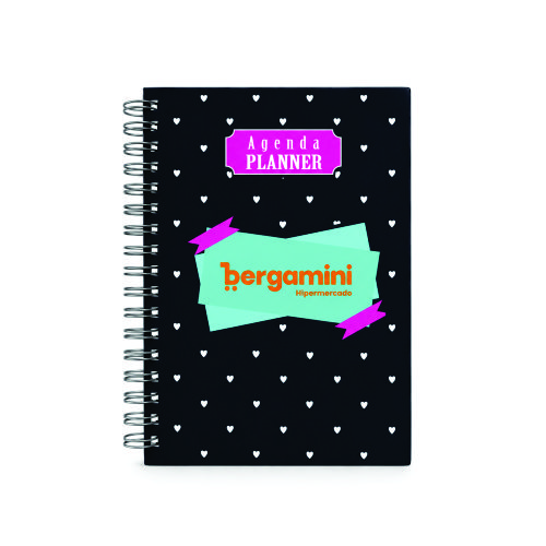 Agenda Mensal Feminina Personalizada