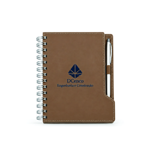 Agenda Mensal com Caneta Personalizada