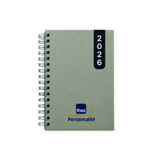 Agenda Wire-o com Espiral Personalizada