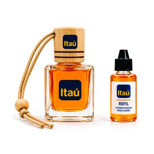 Aromatizador para Carro com Refil Personalizado