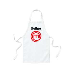 Avental Masterchef Infantil Personalizado