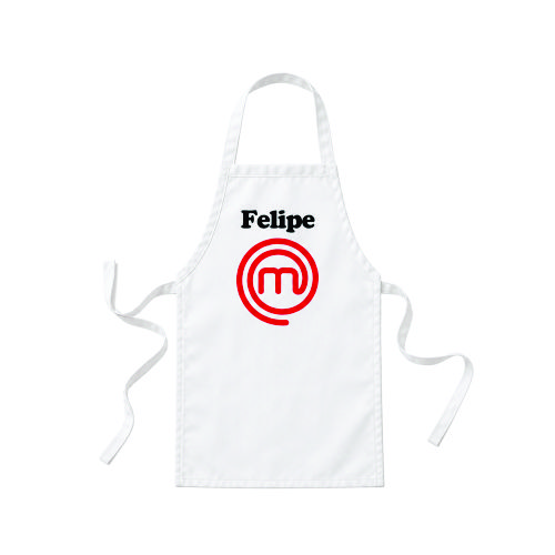 Avental Masterchef Infantil Personalizado