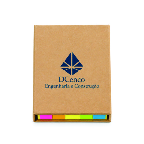 Bloco de Notas Ecológico Personalizado Com Logotipo da Empresa