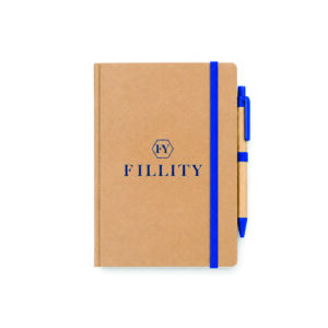 Caderno Ecológico A5 Com Caneta Personalizado