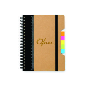 Caderno Para Anotação Em Papel Kraft Personalizado