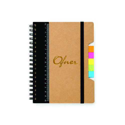 Caderno Para Anotação Em Papel Kraft Personalizado
