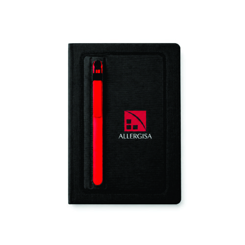 Cadernos de Anotações com Porta Objetos na Capa Personalizados para Brindes