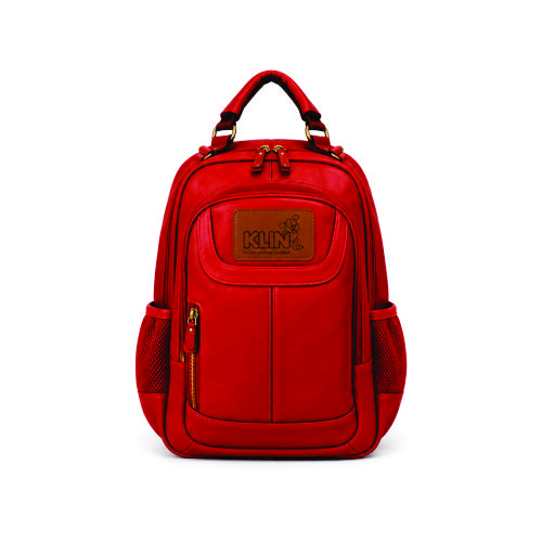 Mochila com Placa em Couro Sintético