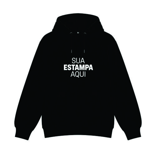 Moletom Blusa Personalizado Sua Ideia Logo Estampa Foto