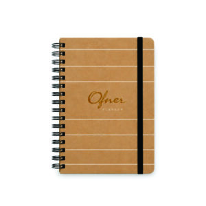 Planner Wire-o Kraft Personalizada