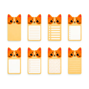 Stiky Memo Pad Retangular Gatinhos