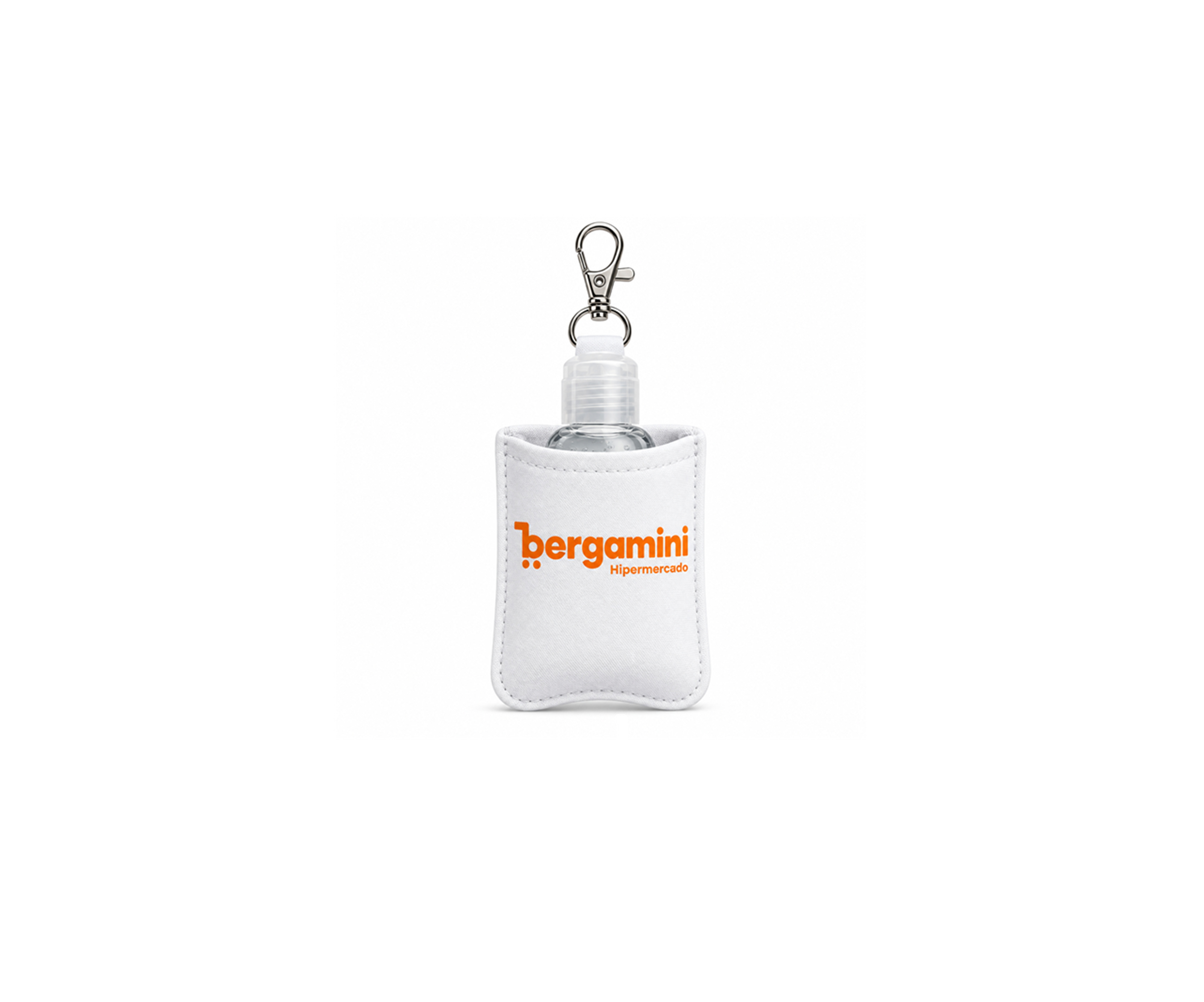 Porta Álcool em Gel de Tecido para Bolsa Personalizado