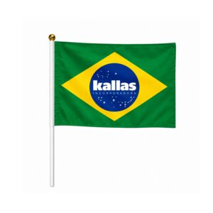 Mini Bandeira de Plástico Personalizada