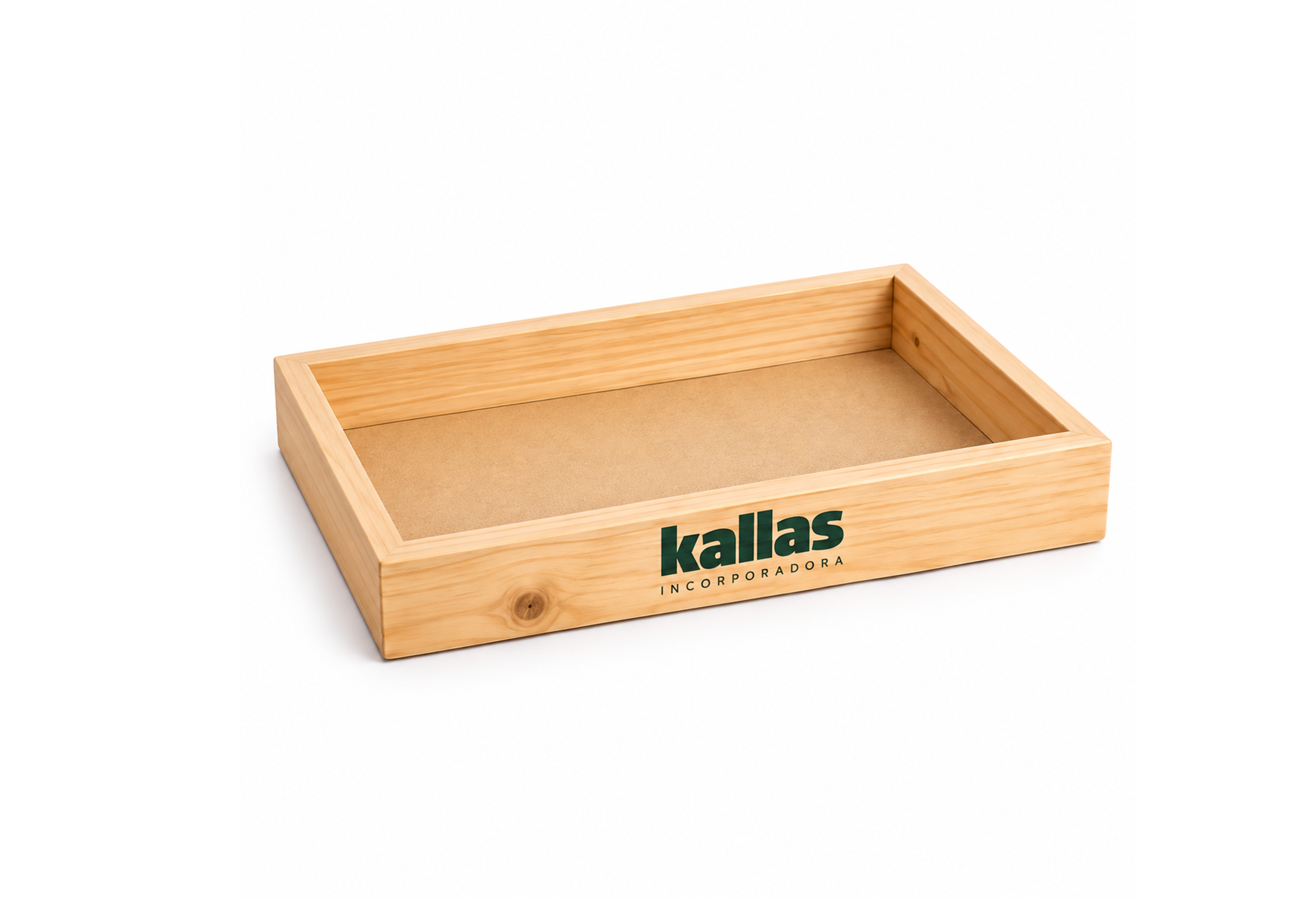 Bandeja de Madeira Pinus Personalizada