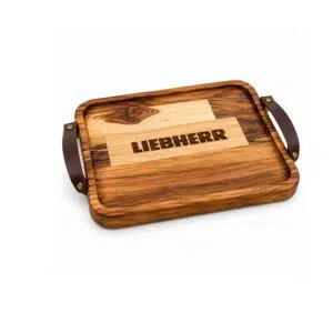 Bandeja Madeira Maciça Personalizada