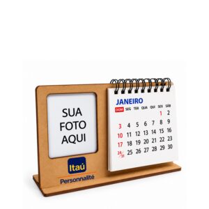 Porta Retrato Calendário Personalizado