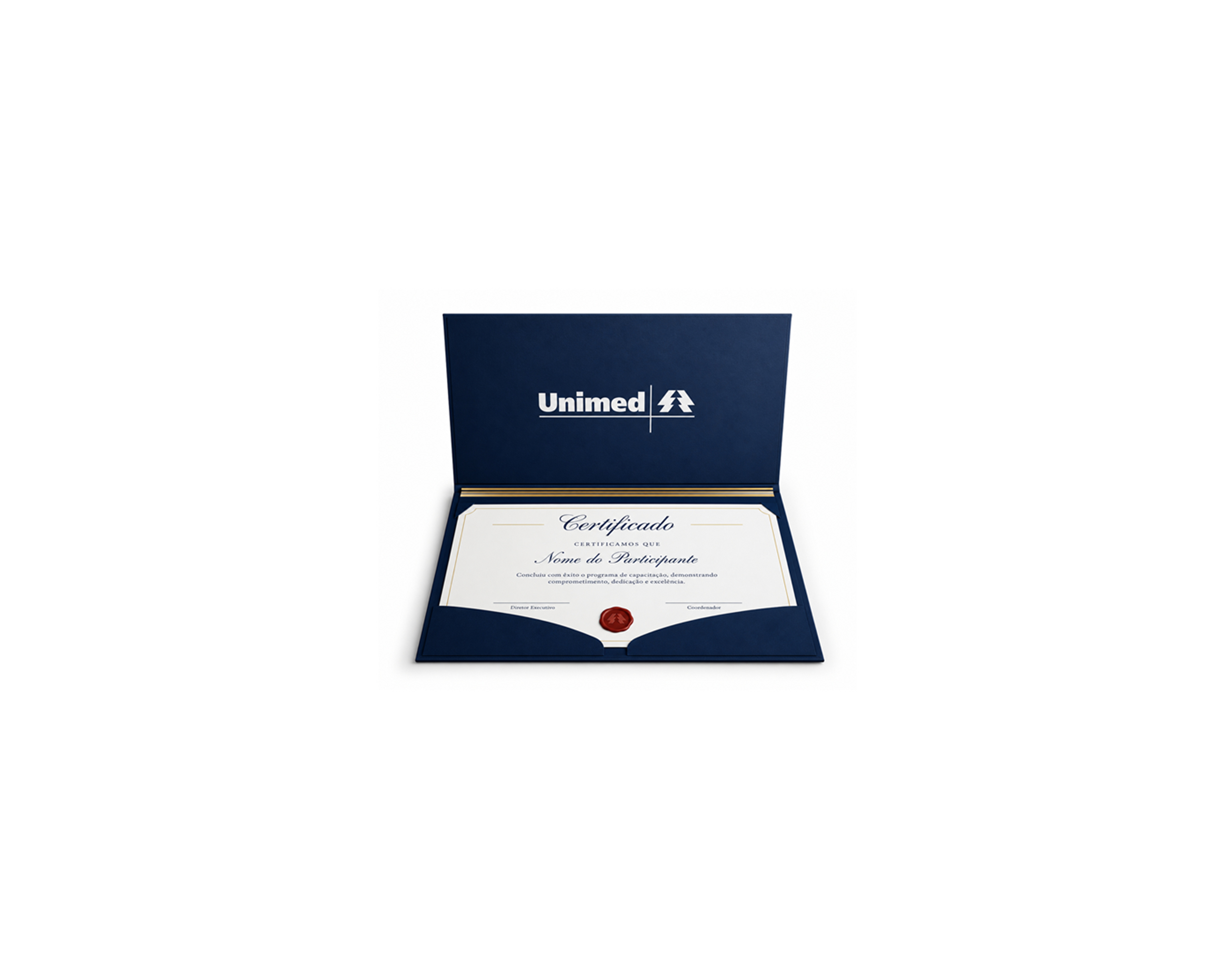 Pasta Diploma e Certificado Personalizada