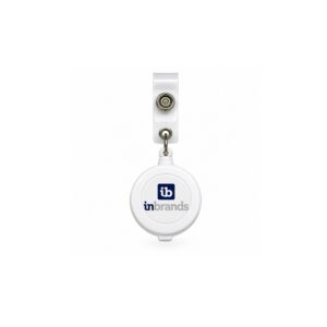 Porta Crachá Retrátil Roller Clip Personalizado