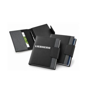 Caderno com Porta Caneta Personalizado