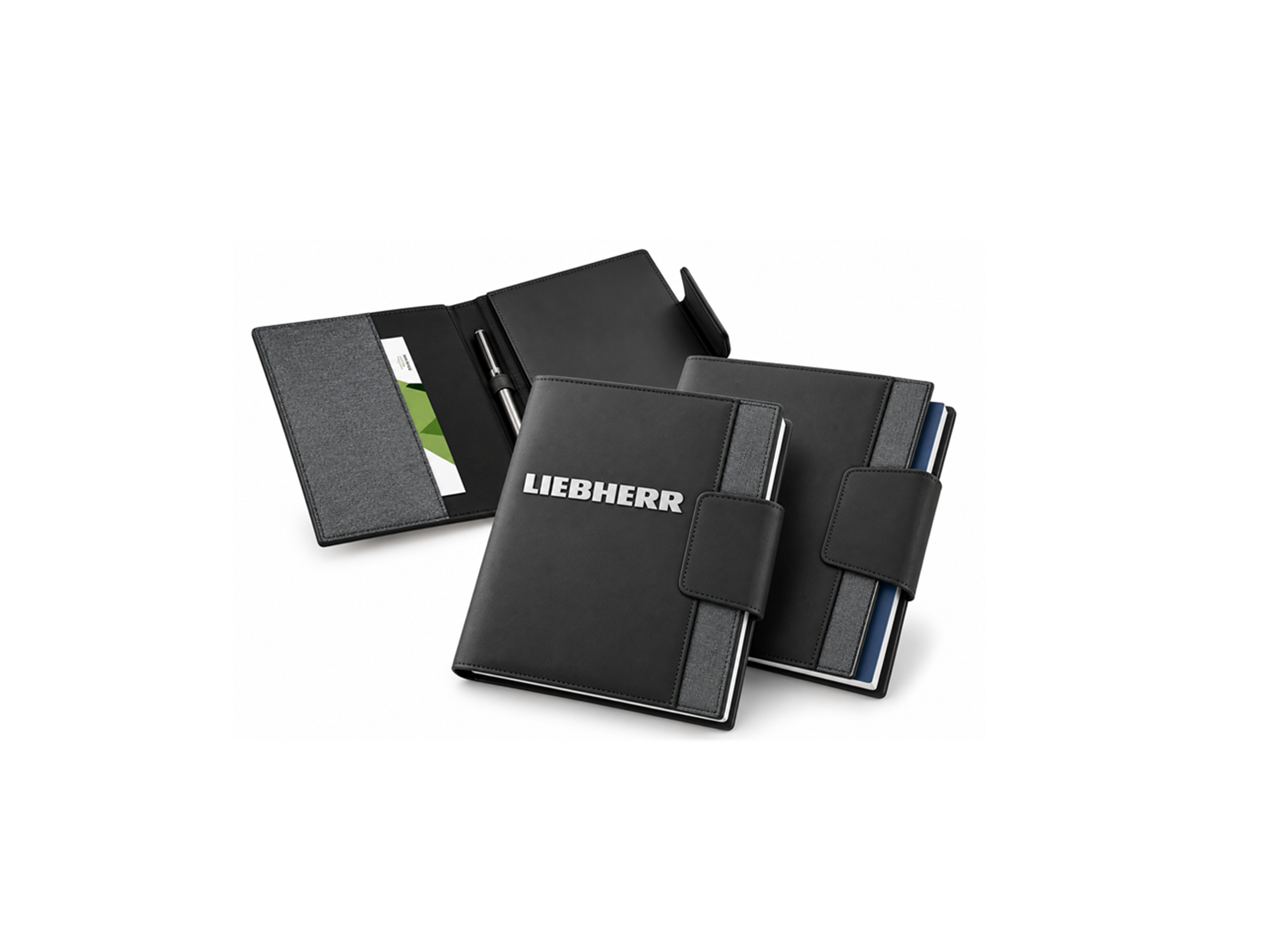 Caderno com Porta Caneta Personalizado