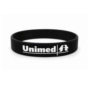 Pulseira de Silicone Larga Personalizada