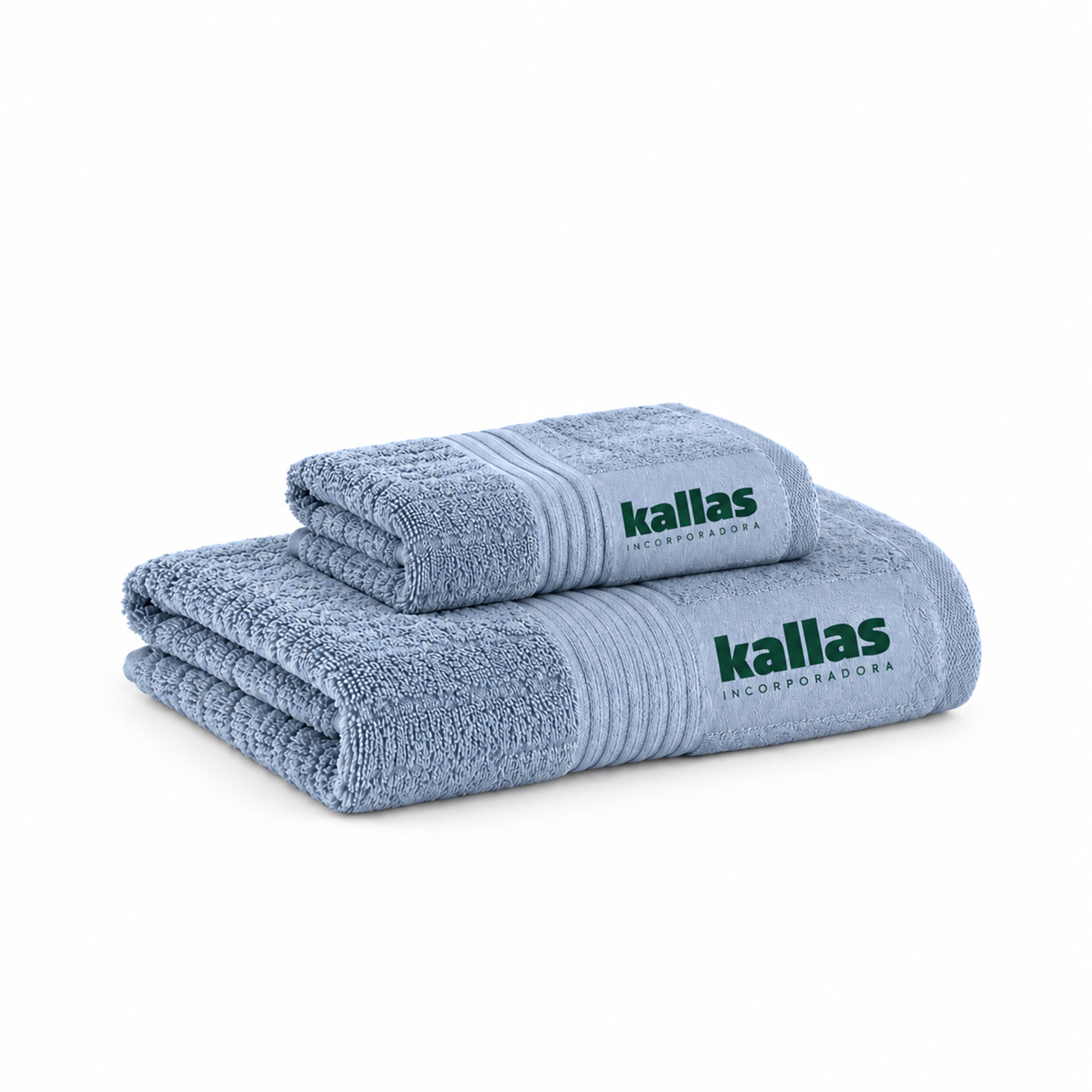 Kit 2 Peças Toalha de Rosto e Banho Personalizados